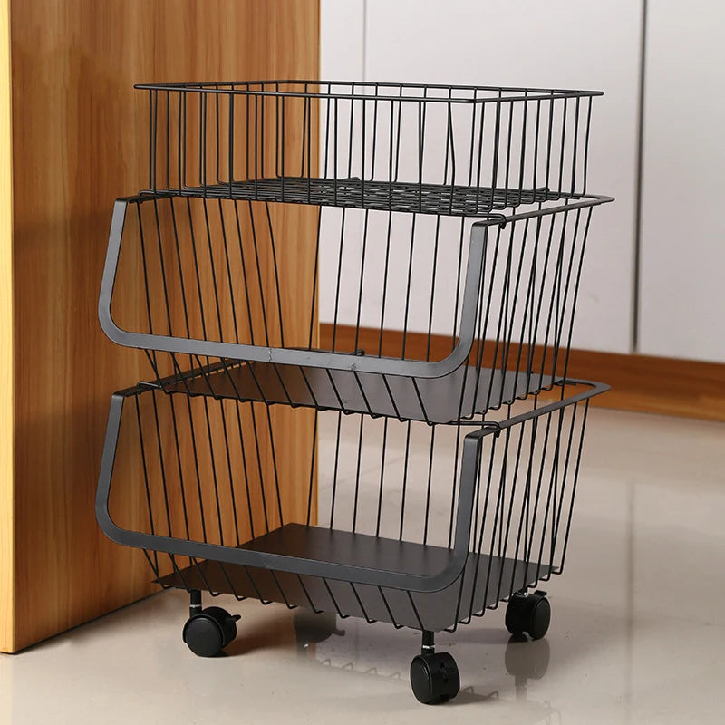 Household Multi-layer Cargo Shelf Thickened Storage Storage Shelf Floor Angle Steel Basement Supermarket Display Shelf    Home Decor Supply | Online Retail | ShoreShopper.com