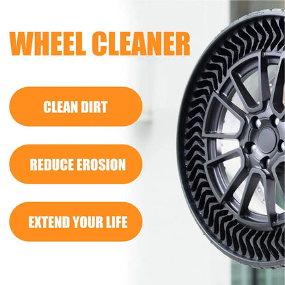 Tire Cleaner and Shine 120ml Mild Tire Protectant for Car Long-Lasting Tire Maintenance Supplies with Cloth for Car Vehicle - ShoreCo.Shop