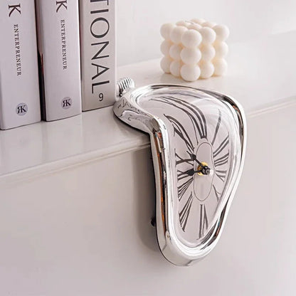 Novel Salvador Dali Style Melting Distorted Surreal Wall Clock    Home Decor Supply | Online Retail | ShoreShopper.com