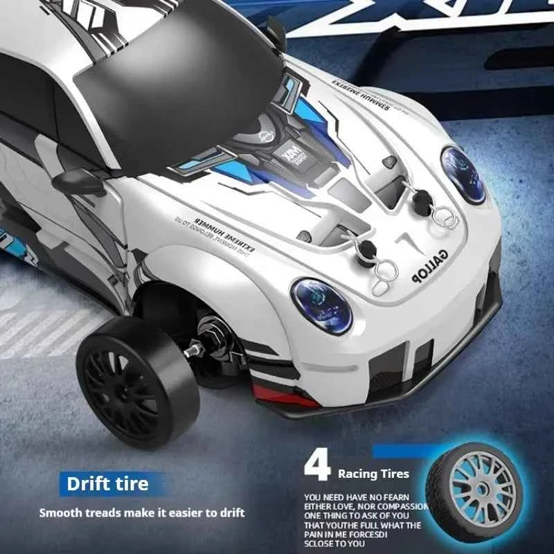RC Drift Car 1/26 Realistic Race Car 4WD Mini RC Car 2.4Ghz Control Smooth Drifting Action Boys Toys RC 4x4 Fun for All