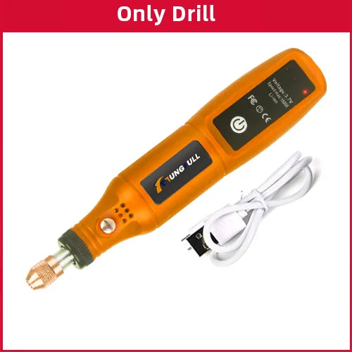 Mini Wireless Drill Rechargeable Polishing Machine DIY Mini Rotary Tool USB Engraving Tool Dremel Tool Mini Engravin Machine - ShoreCo.Shop