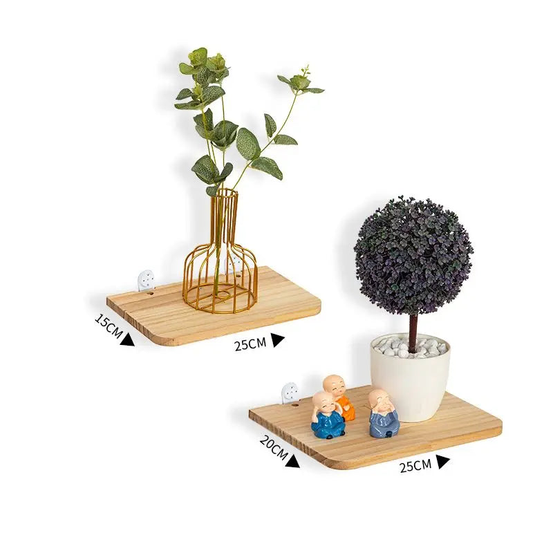 Floating Shelves for Wall Decor,Soild Wood Wall Mounted Shelf for Bathroom,Bedroom,Living Room Kitchen Storage&Decoration    Home Decor Supply | Online Retail | ShoreShopper.com