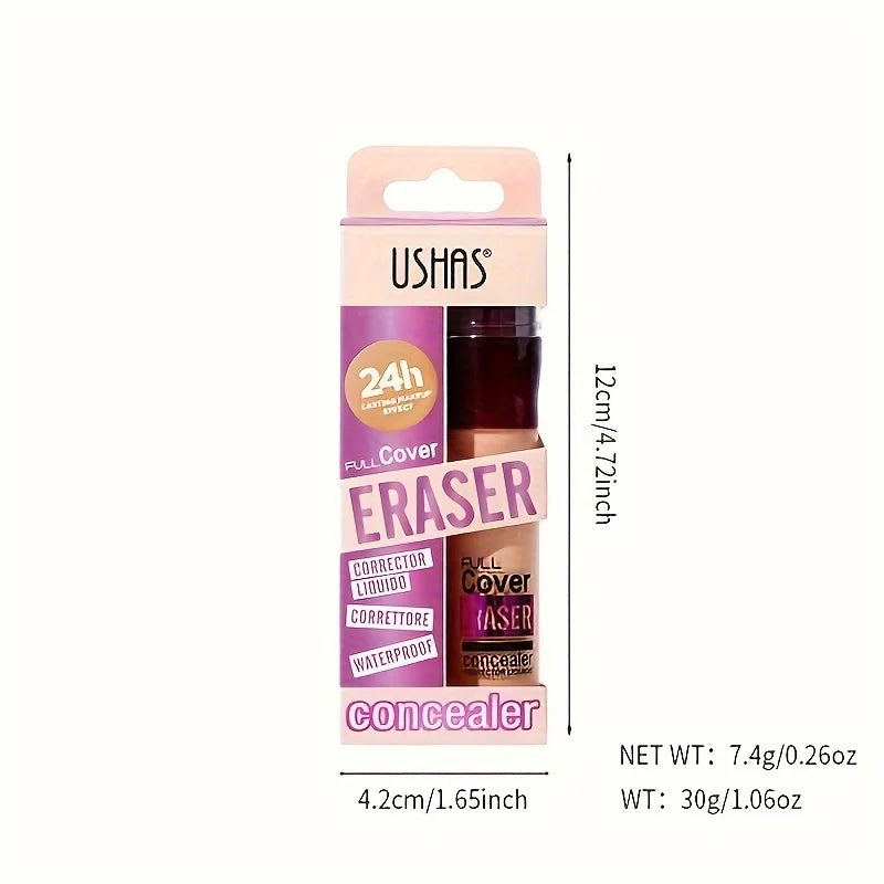 New Sponge Head Concealer for Dark Circles Freckles Acne Pigmentation and Blemishes Long Lasting Moisturizing Liquid Foundation - ShoreCo.Shop