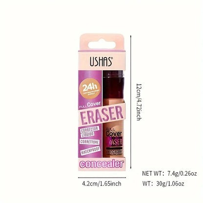 New Sponge Head Concealer for Dark Circles Freckles Acne Pigmentation and Blemishes Long Lasting Moisturizing Liquid Foundation - ShoreCo.Shop