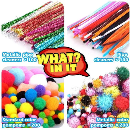 Arts and Crafts Supplies for Kids DIY Crafting School Kindergarten Homeschool Supplies Arts Set Toys for Children    Home Decor Supply | Online Retail | ShoreShopper.com