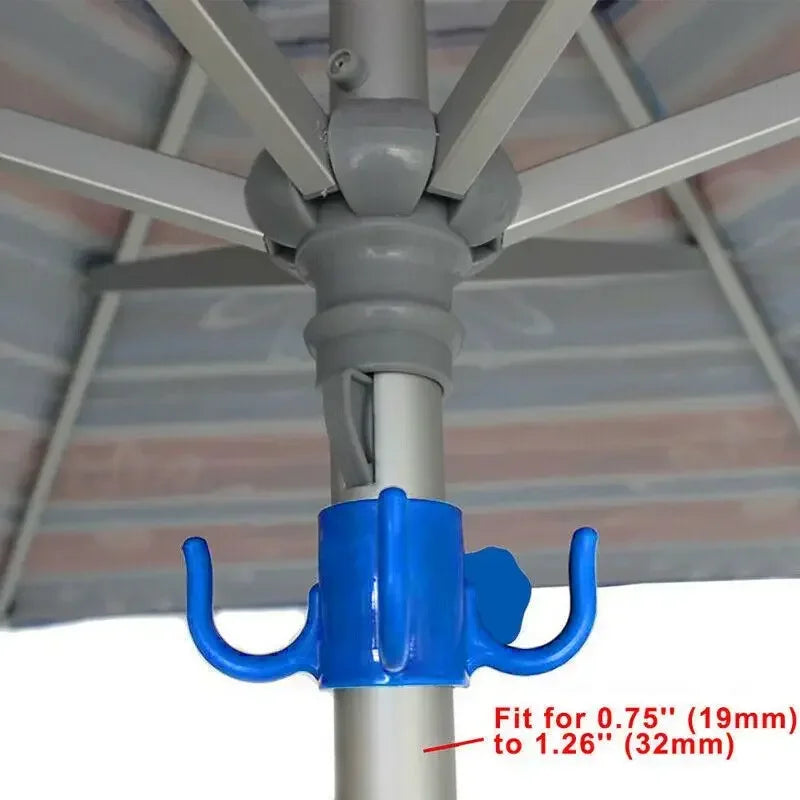 Beach Umbrella Hook Hanging Camping Trip Four Corner Beach Umbrella Hook Clasp for Towels Bags Hats Tent Accessories Tent Hook    Your Coastal Marketplace | Shoreshopper.com