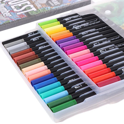 Cartoon Activity Color Painting Book Educational Paper Paint By Numbers Quick-drying DIY Drawing Learning Book Home Decor    Home Decor Supply | Online Retail | ShoreShopper.com