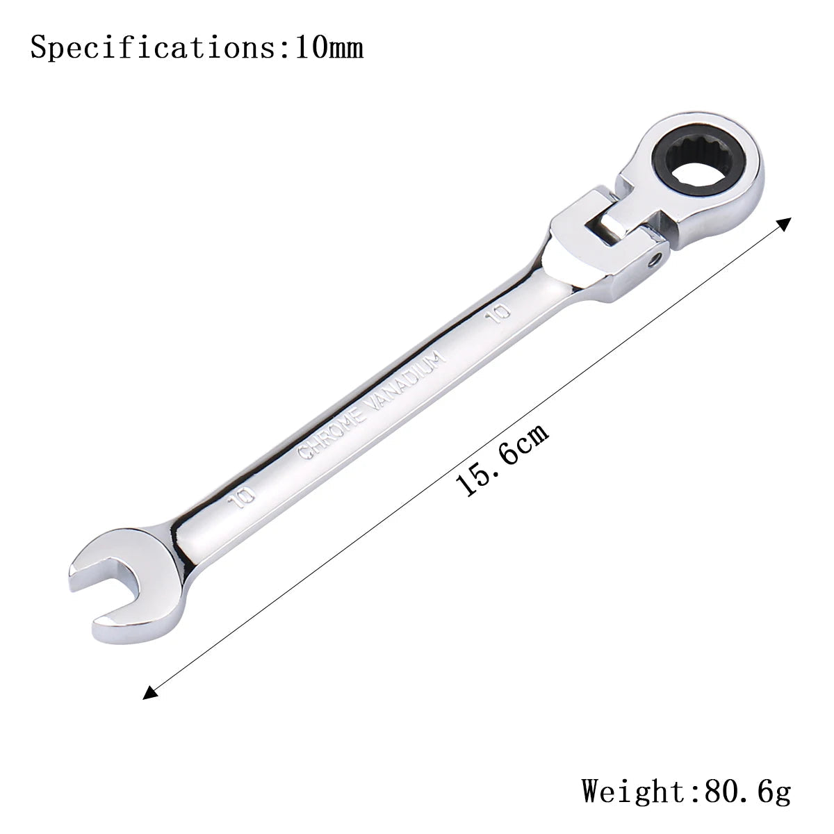 Ratchet Wrench of Keys Spanner Set Hand Tool 72-Tooth Ratcheting Flexible Head Mirror Finish 6mm-27mm Auto and Home Repair 1 pcs    Home Decor Supply | Online Retail | ShoreShopper.com