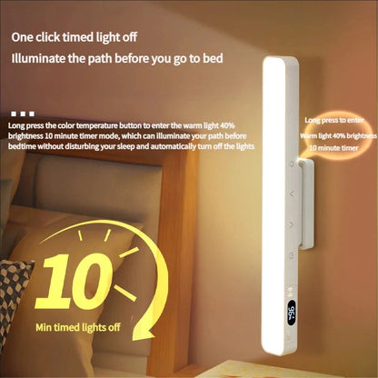 Touch Table Lamp Magnetic Desk Lamp Bulit-in Rechargeable Battery for Reading Cabinet Mirror Bedside Rechargeable Night Lights    Home Decor Supply | Online Retail | ShoreShopper.com