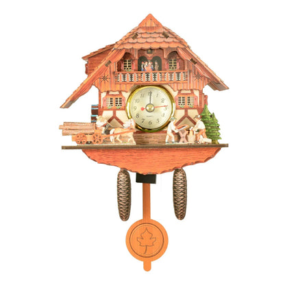 Wooden Hanging Wall Clock Bird Alarm Clock Cuckoo Clocks For Home Decoration Quartz Watch Decorative Home Decor    Home Decor Supply | Online Retail | ShoreShopper.com