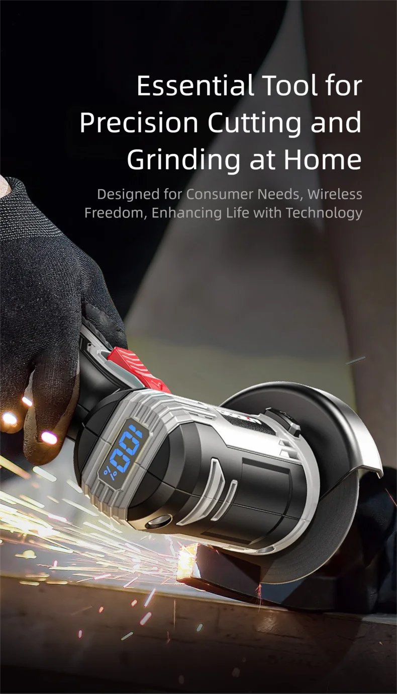 28000r 16.8V Mini Angle Grinder Portable Rechargeable Polishing Grinding Cutting Machine Home Metal Polisher Woodworking Tools    Home Decor Supply | Online Retail | ShoreShopper.com
