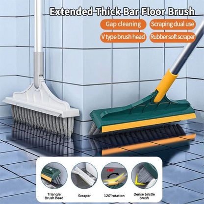 3 In 1 Cleaning Brush Cleaner Brush For Cleaning Bathroom Brush With Long Handle Rotating Floor Brush Crevice Brush    Home Decor Supply | Online Retail | ShoreShopper.com
