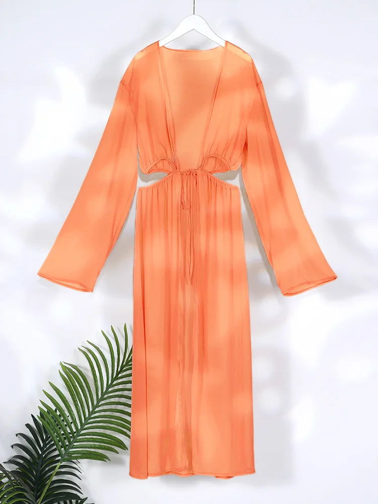 Women's Cover-ups Summer Swimwear Solid Tunic Shirt Beach Dress Female Swimsuit Beach Cover Up Beach Clothes    Your Coastal Marketplace | Shoreshopper.com