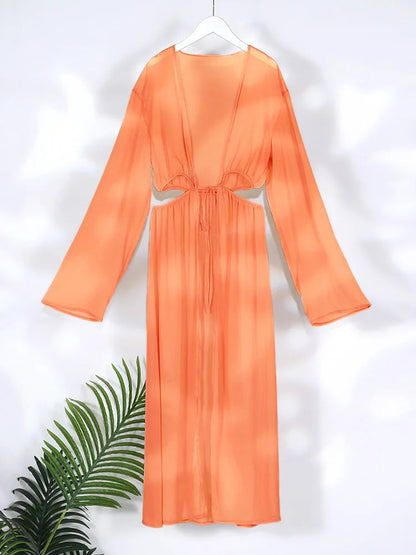 Women's Cover-ups Summer Swimwear Solid Tunic Shirt Beach Dress Female Swimsuit Beach Cover Up Beach Clothes    Your Coastal Marketplace | Shoreshopper.com