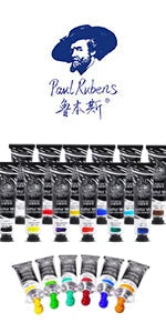 Paul Rubens Oil Paint 20 Colors 50ml Professional Oil Based Paint High Saturation Creamy Texture for Artists Beginners    Home Decor Supply | Online Retail | ShoreShopper.com