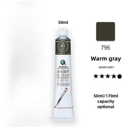 Maries Oil Paint 50ML Oil Painting Art Creation Pigment Large Oil Paint Paint Single Commonly Used 24 Colors    Home Decor Supply | Online Retail | ShoreShopper.com