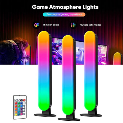 RGB Pickup Light Music Rhythm Lights Upgraded USB Rechargeable Model Christmas Decoration Desktop RGB Light Bar Music Rhythm - ShoreCo.Shop