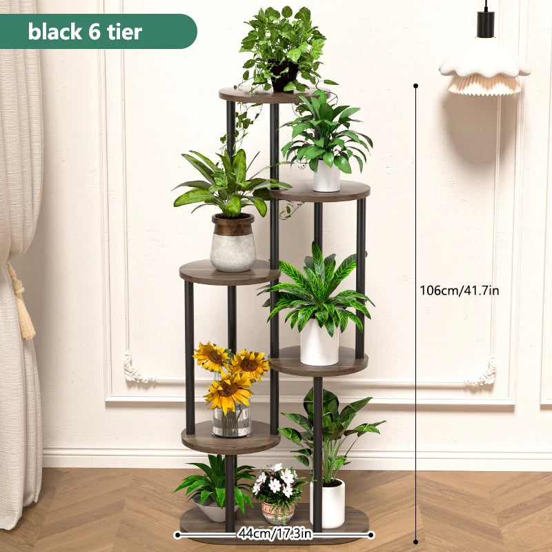 Plant Stand and Flower Stand Storage Shelf 4/5/6 Tier Flower Shelf Planter Rack Storage Organizer Display Indoor Garden Balcony    Home Decor Supply | Online Retail | ShoreShopper.com