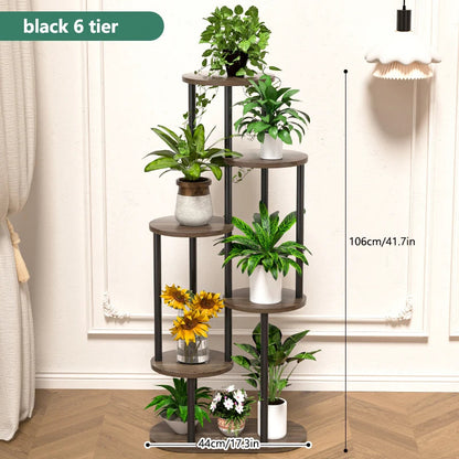 Plant Stand and Flower Stand Storage Shelf 4/5/6 Tier Flower Shelf Planter Rack Storage Organizer Display Indoor Garden Balcony    Home Decor Supply | Online Retail | ShoreShopper.com