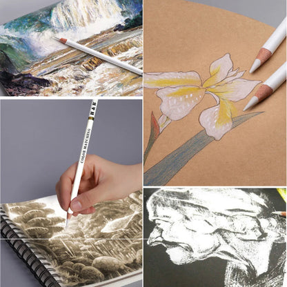 15PCS/Set Art Supplies Drawing Kit White Charcoal and Pastel Pencils Set Painting Tools Professional Drawing Kit    Home Decor Supply | Online Retail | ShoreShopper.com