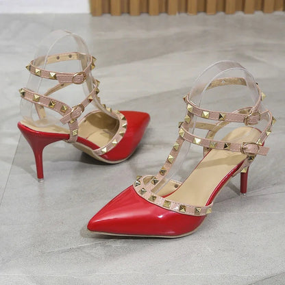 Shoes Woman 2022 Summer Ladies High Heels Valentine Shoes Female Pointed Toe Pumps For Womens Shoe Zapatos Chaussure Femme    Your Coastal Marketplace | Shoreshopper.com