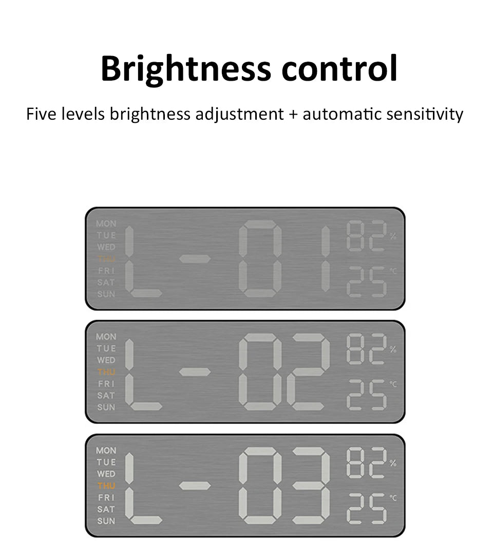 Mirror Brushed Finish Wall Clock Premium Modern Home Wall Clock    Home Decor Supply | Online Retail | ShoreShopper.com
