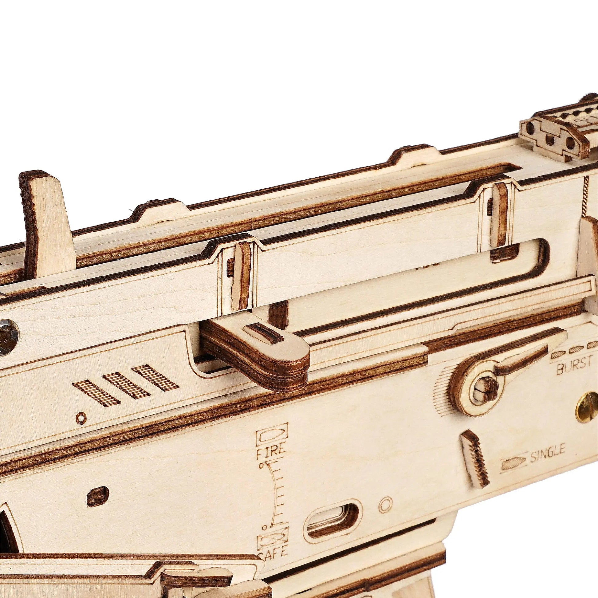 Robotime Rokr Automatic Rifle AK47 3D Wooden Gun Funny DIY Building Block Toys for Kids Adults Justice Guard Wooden PuzzleLQ901    Home Decor Supply | Online Retail | ShoreShopper.com
