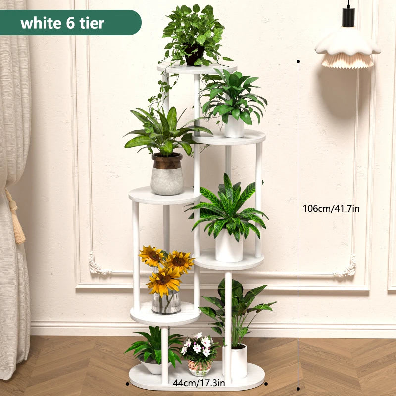 Plant Stand and Flower Stand Storage Shelf 4/5/6 Tier Flower Shelf Planter Rack Storage Organizer Display Indoor Garden Balcony    Home Decor Supply | Online Retail | ShoreShopper.com