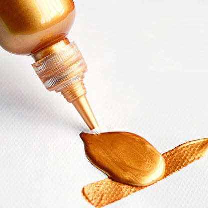 60ml Gold Paint Metallic acrylic paint waterproof not faded DIY painted Pigments    Home Decor Supply | Online Retail | ShoreShopper.com