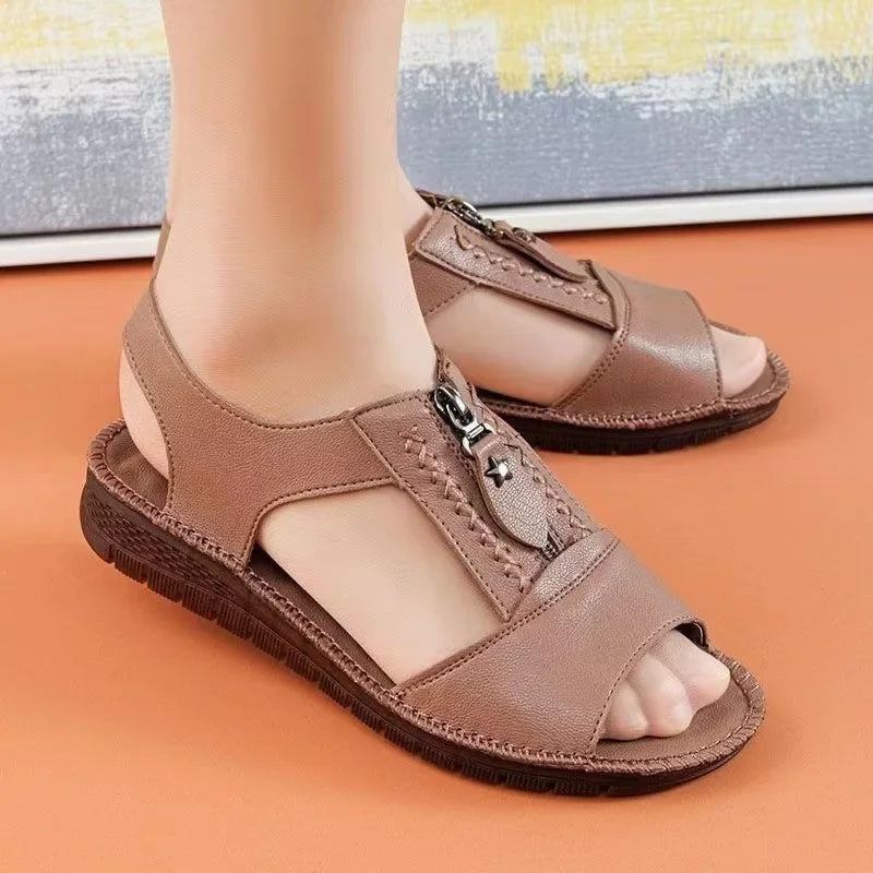 New Women Shoes Fashion Flat Sole Sandals Shoes for Women Fish Mouth Comfortable Casual Sandals Zapatos De Mujer    Your Coastal Marketplace | Shoreshopper.com