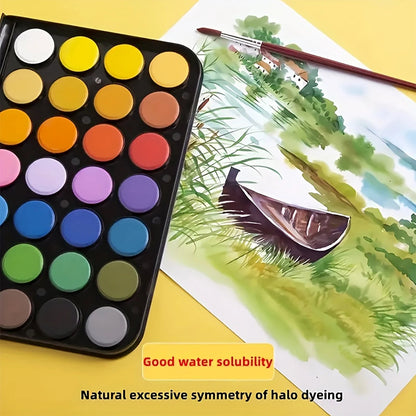 48 Colors Watercolor Paint Set with Brush - Washable,Vibrant & Blendable - Perfect for Adults Painting,Crafting & Art Projects    Home Decor Supply | Online Retail | ShoreShopper.com