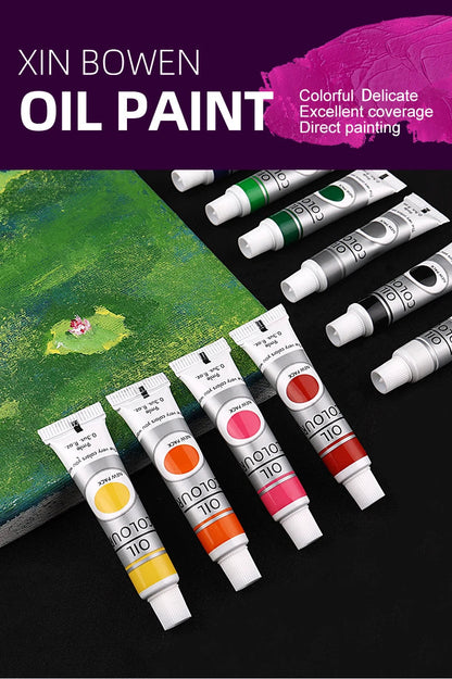 9mL, Oil Paint Set for Fabric Clothing, Nail Glass Drawing, Waterproof Art Supplies,12 Colors, Wholesale    Home Decor Supply | Online Retail | ShoreShopper.com
