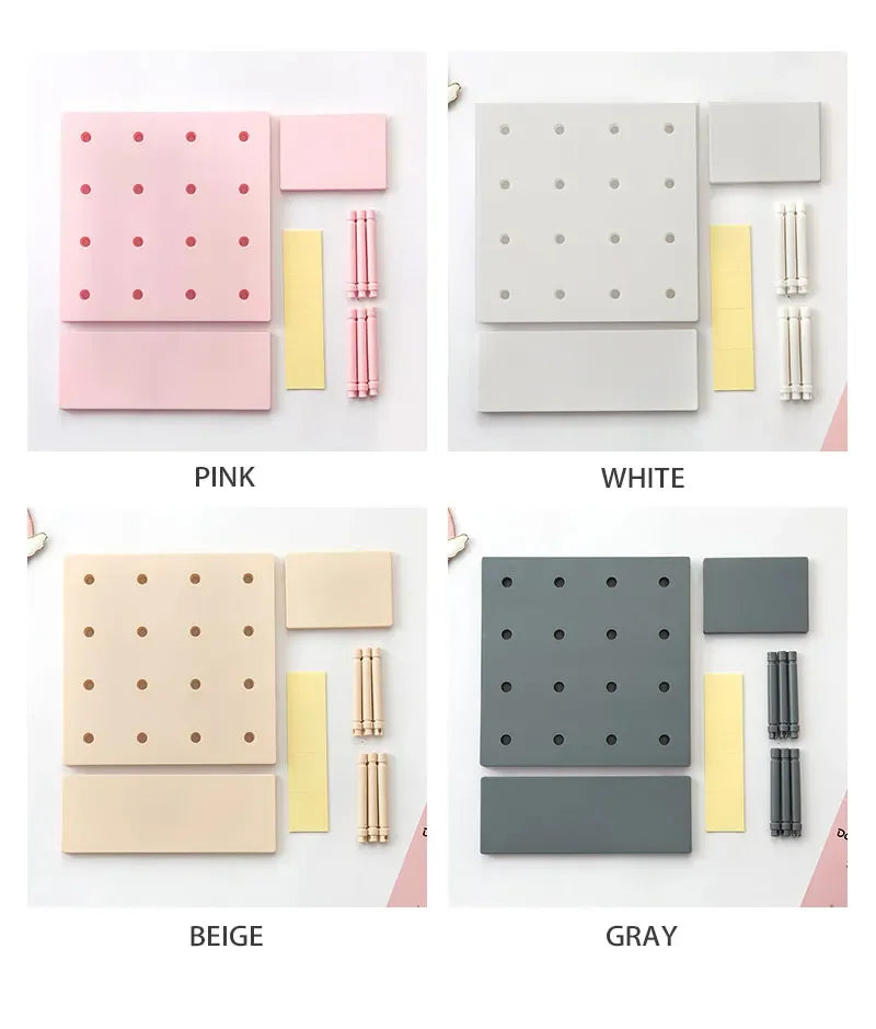 Home Decor Wall Shelves Decoration Hole Board Wall Storage Rack Storage Shelf Kitchen Bedroom Hanging Wall Shelves Wall Decor    Home Decor Supply | Online Retail | ShoreShopper.com
