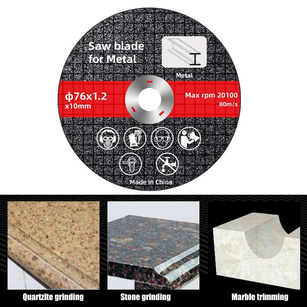 1-30PCS 76mm Metal Cutting Discs Sanding Grinding Cut Off Circle Wheels Saw Blades Discs for Electric Angle Grinder Accessories    Home Decor Supply | Online Retail | ShoreShopper.com