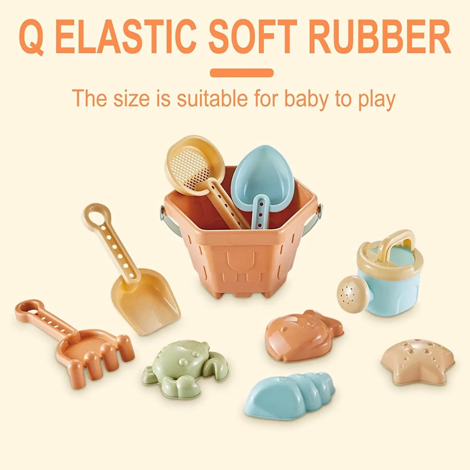 Baby Beach Toys Children Outdoor Games Sand Play Set Infants Digging Sand Plastic Shovels Buckets Water Play Beach Toys for Kids    Your Coastal Marketplace | Shoreshopper.com