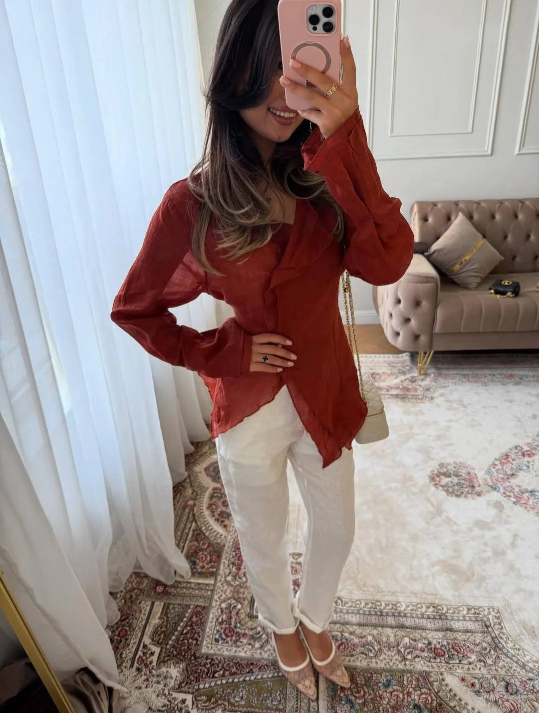 Women Blouses 2026 Spring Summer Long Sleeve Blouse Woman Blouse Shirt Office Elegant Work Shirt Top Blusas Mujer De Moda    Your Coastal Marketplace | Shoreshopper.com
