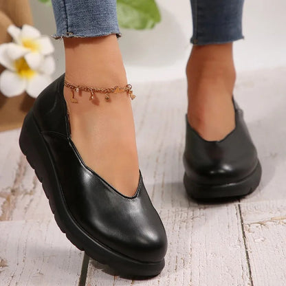 2025 New Women Fashion Wedge Heel Pumps Spring Summer Lightweight Platform Woman Soft Sole Comfort Casual Shoes Женская Обувь    Your Coastal Marketplace | Shoreshopper.com