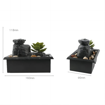 Desktop Water Fountain Decor TableTop Fountain Relaxation Tabletop Relaxion Mini Indoor Water Fountain for Home Decor Crafts    Home Decor Supply | Online Retail | ShoreShopper.com