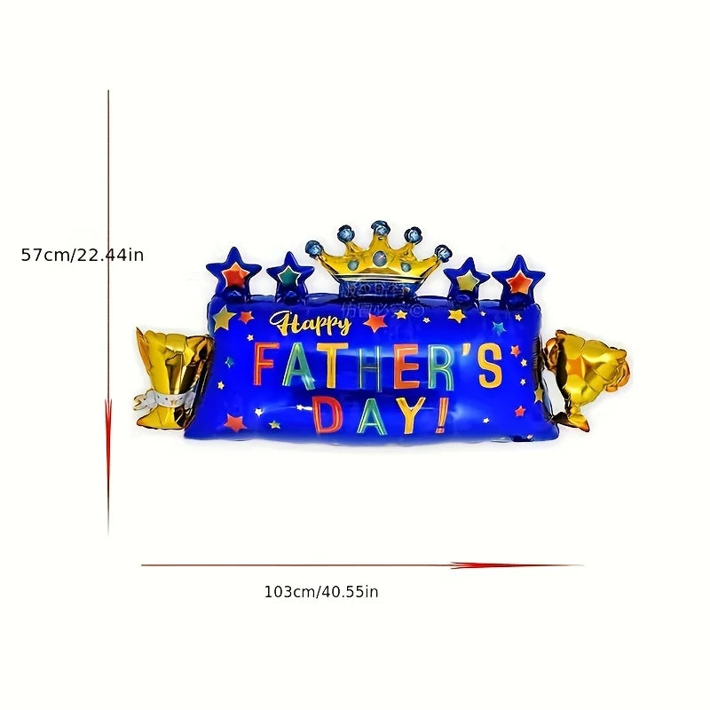 1set Large Best Dad Trophy Foil Balloons Spanish Father's Day Trophy Balloons Father's Day Party Decorations Dad Favorat Gifts    Your Coastal Marketplace | Shoreshopper.com