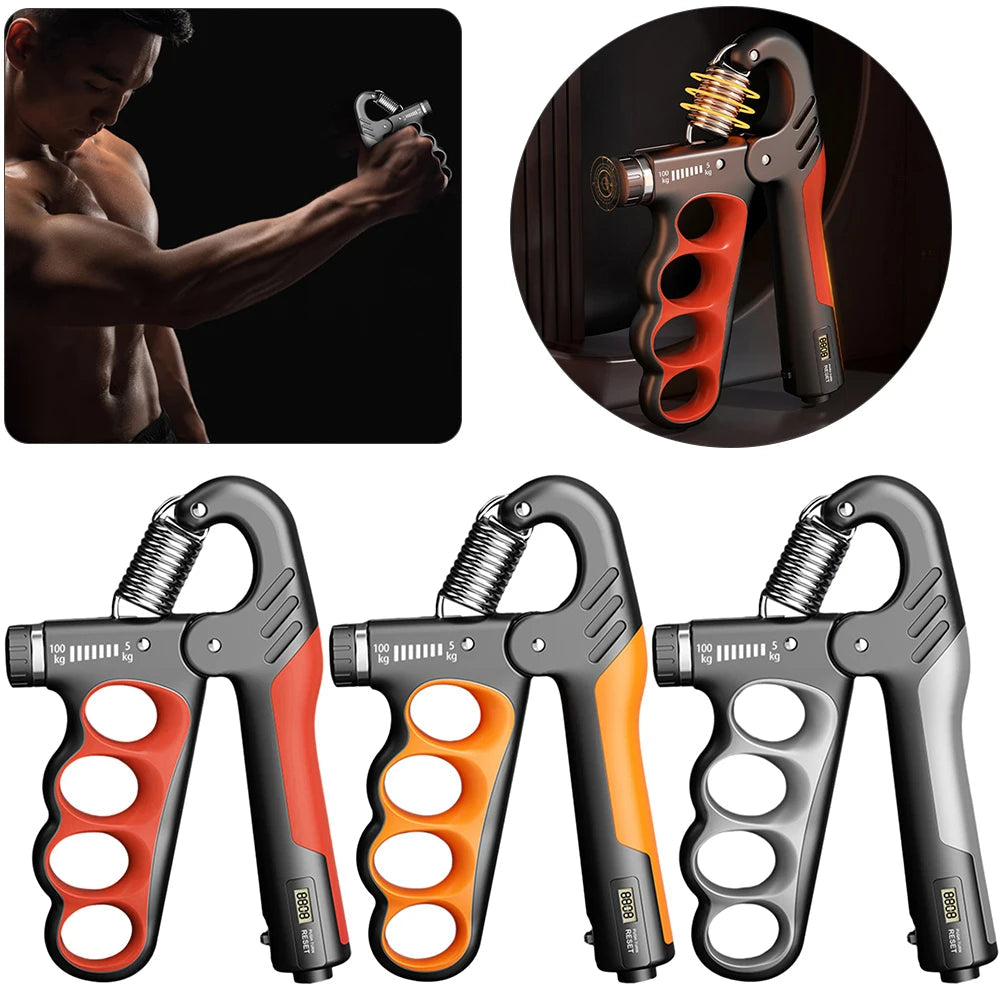 5-100 KG Grip Strength Trainer Non-Slip Gripper Stress Relief Adjustable Resistance for Musicians Athletes Hand Injury Recovery    Home Decor Supply | Online Retail | ShoreShopper.com