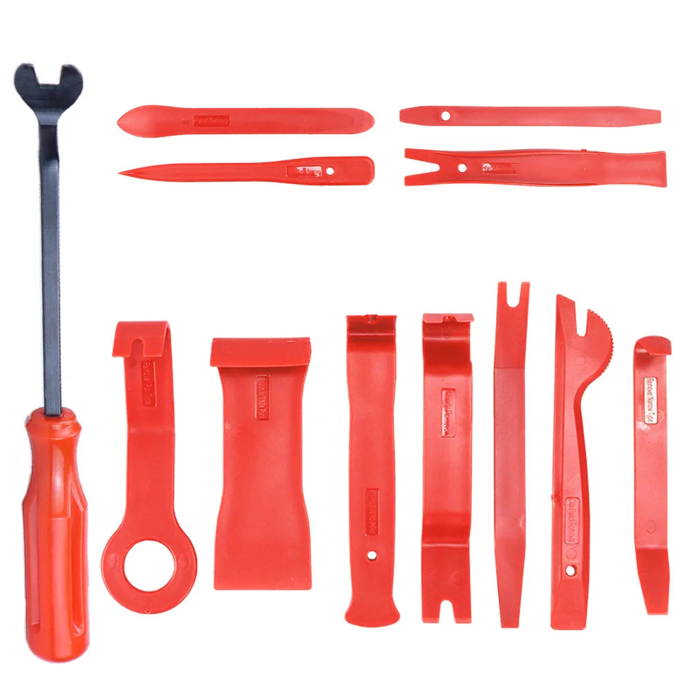 Car Trim Removal Tool Kit for Door/ Pannel/ Audio Dashboard/ Plastic Rivets/ Bumper/ Fastener Clips DIY Car Panel Disassembly    Home Decor Supply | Online Retail | ShoreShopper.com