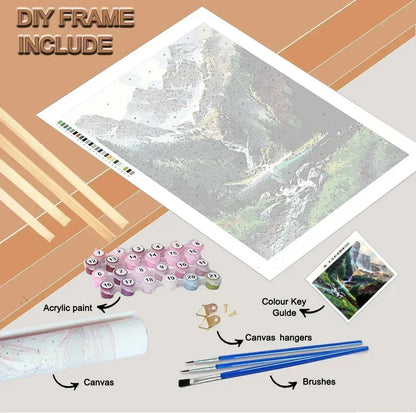 Paint by Numbers Kit for Adults，children，Beginner to Advanced NumberOil Paintin ，Home Decor ，DIY Art Scenery Oil Paintin 40X50C    Home Decor Supply | Online Retail | ShoreShopper.com