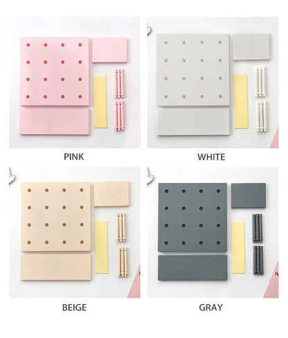 Home Decor Wall Shelves Decoration Hole Board Wall Storage Rack Storage Shelf Kitchen Bedroom Hanging Wall Shelves Wall Decor    Home Decor Supply | Online Retail | ShoreShopper.com
