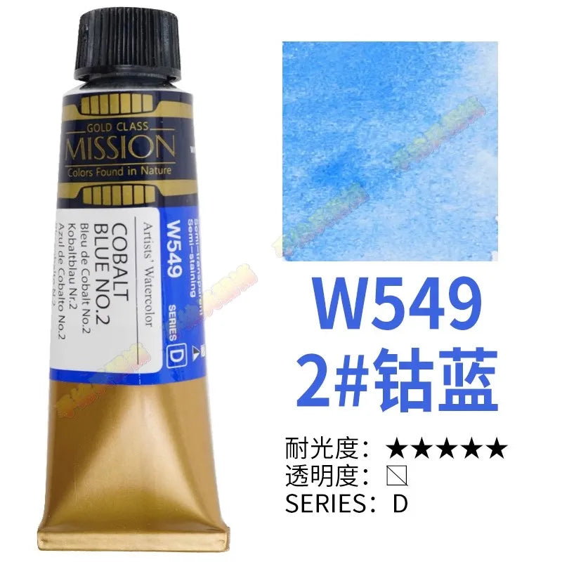 Korea MIJELLO tube watercolor artist 15ml watercolor paint mission series art supplies    Home Decor Supply | Online Retail | ShoreShopper.com