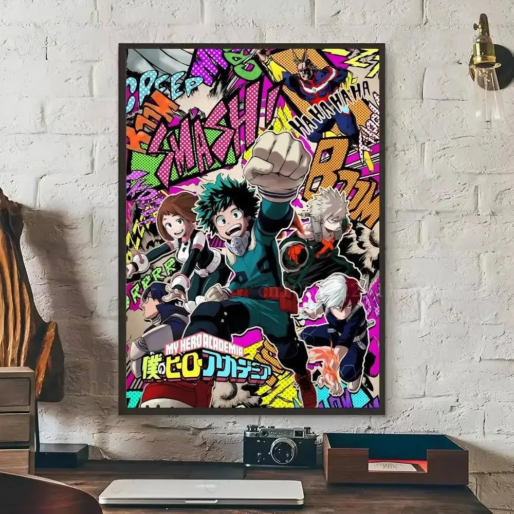 Painting By Numbers for Adult  Classic Anime My Hero Academia Paint By Number Home Decor    Home Decor Supply | Online Retail | ShoreShopper.com