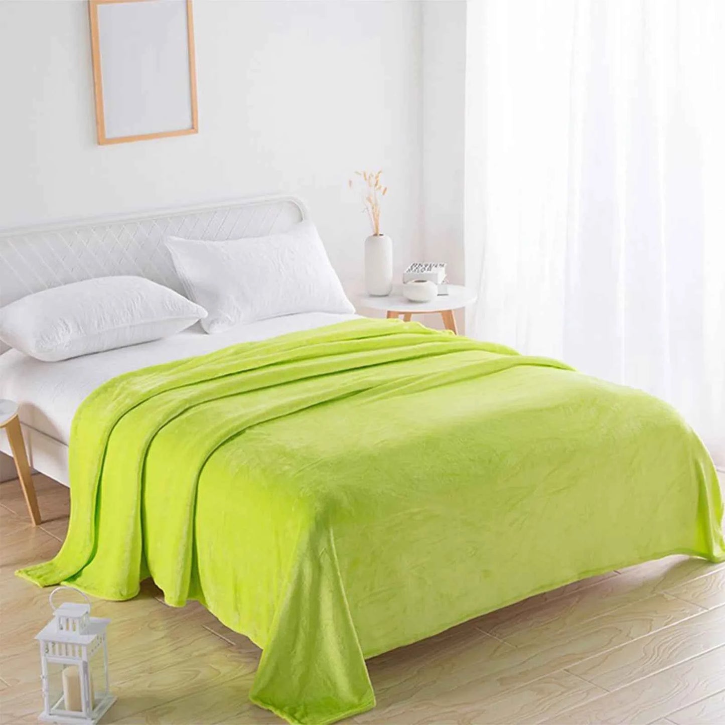 Soft Fuzzy Fleece Throw Blanket Twin Colorful Luxury Warm Cozy Couch Blanket Plush Microfiber Blanket For Bed Sofa Travel