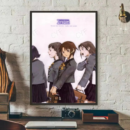 Painting By Numbers for Adult  S-Serial Experiments L-Lain Anime Cute Oil Paint By Number Home Decor    Home Decor Supply | Online Retail | ShoreShopper.com