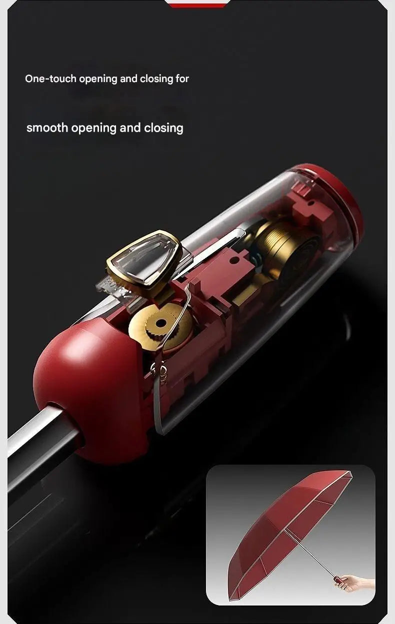 Fully Automatic Umbrella Enlarge Reinforced Thickened Windproof Sunny And Rainy Dual-use Car-mounted Reverse Folding Umbrella    Your Coastal Marketplace | Shoreshopper.com