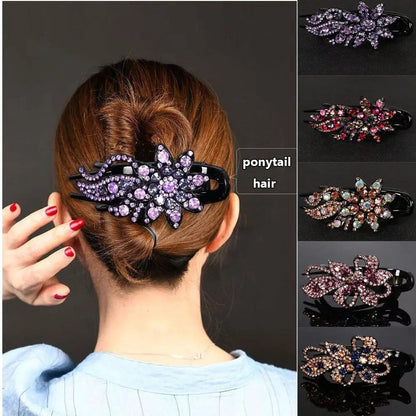 1pcs Ponytail Headwear Headwear Hair Accessories Duckbill Clip Hair Claws Hairgrip Women Hair Clips Rhinestone Hairpin    Your Coastal Marketplace | Shoreshopper.com