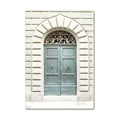 CHENISTORY-Acrylic Paint By Number Houses Scenery Picture, Green Plants On Canvas, Home Decoration    Home Decor Supply | Online Retail | ShoreShopper.com